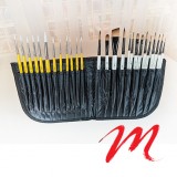 Case and brush holder - V-Pochette